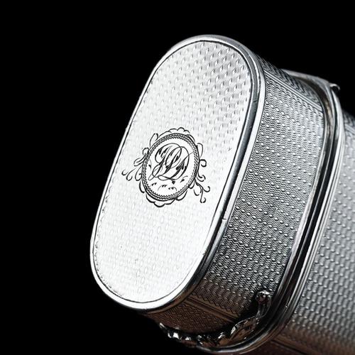 Antique Georgian Silver Cigar or Cheroot Case by Edward Edwards, 1836 For Sale - Image 13 of 18