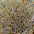 Murano Vintage Murano Yellow Multicolored Millefiori Glass Paperweight 2.5" For Sale - Image 4 of 5