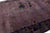 Purple Antique Chinese Art Deco Rug Plum Purple Wool Floral & Bird Motif 9x12 For Sale - Image 8 of 11