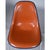 6 Eames Stackable Eastern Air Lines Red Orange Naugahyde Pad Shell Chairs For Sale - Image 11 of 14