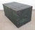 Wood Antique Green Maritime Seaman’s Chest Ship Chest For Sale - Image 7 of 18