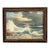 Wonderful Framed Vintage Mid Century Seascape Ocean Coastal Oil Painting Home Wall Decor For Sale