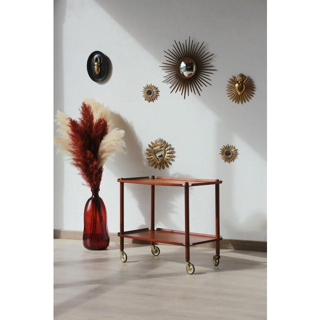 Teak Dessert Table by Poul Hundevad for Vamdrup, Denmark, 1960s For Sale - Image 11 of 18