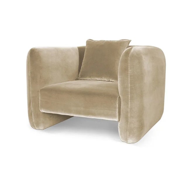 Fabric Jacob Armchair from Collector, in New conditions. Designed from 2000 Labeled by Maker