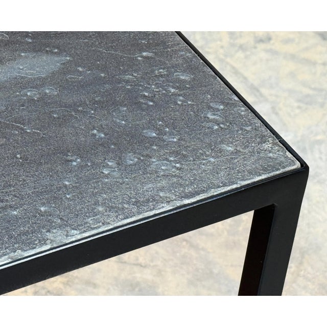 Fabulous mid century modern coffee table, designed by Floris Fiedeldij for Artimeta of Holland! Solid black enameled steel...