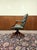 English Chesterfield Green Desk Chair For Sale - Image 3 of 8