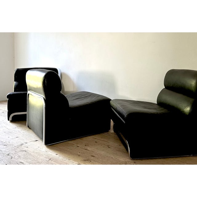 Kill International Mid-Century Modular Sofa by Horst Brüning for Kill International, Germany, 1970s, Set of 3 For Sale - Image 4 of 7