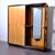 Brown Art Deco Hall Cabinet with Coat Rack, Shelves and Mirror, 1940s For Sale - Image 8 of 18