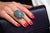 Blue Bochic “Orient” Vintage Sapphire, Garant & Blue Opal Set In 18K Gold & Silver For Sale - Image 8 of 12
