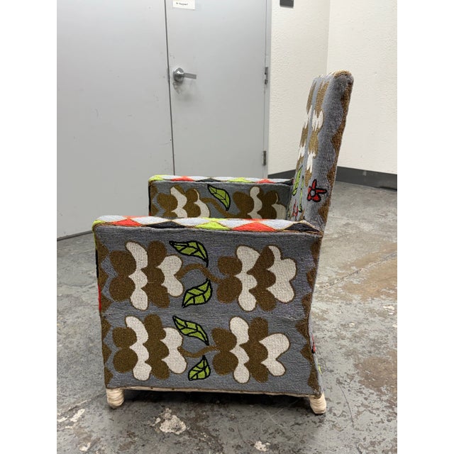 Yoruba Design Nigerian African Beaded Chair For Sale - Image 4 of 12