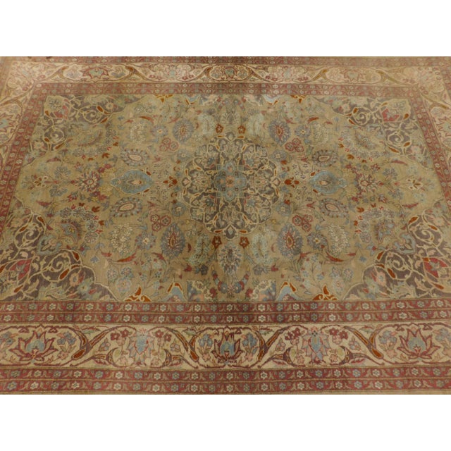Textile Vintage Hand-Knotted Rug 4'8"x 7' For Sale - Image 7 of 12