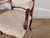 Pair 1980s John Widdicomb Grand Rapids French Louis XV Walnut Arm Chairs For Sale - Image 11 of 12