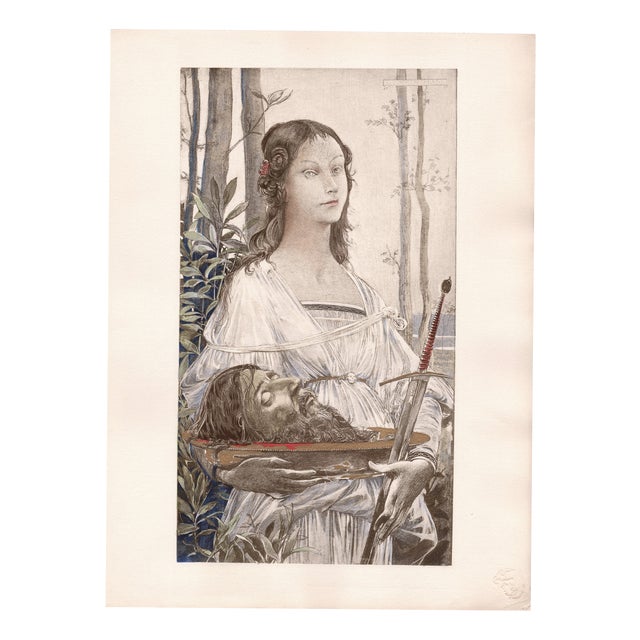 Luc-Olivier Merson, Salomé, 1898, Original Lithograph For Sale