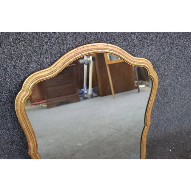 Traditional Regency Style Gilded Mirror For Sale - Image 3 of 5