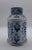 Chinoiserie 1970s Blue & White Asian Urn For Sale - Image 3 of 7