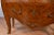 Brown 1920 Antique French Louis XV Satinwood Inlaid & Marble Top Commode / Dresser For Sale - Image 8 of 18