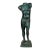 Vintage 16" Italian Grand Tour Style Bronze Verdigris Nude Torso Sculpture For Sale