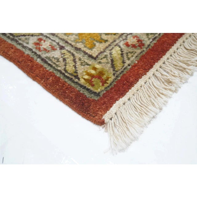 Indian Rug 6'1'' X 9'11'' For Sale - Image 4 of 10