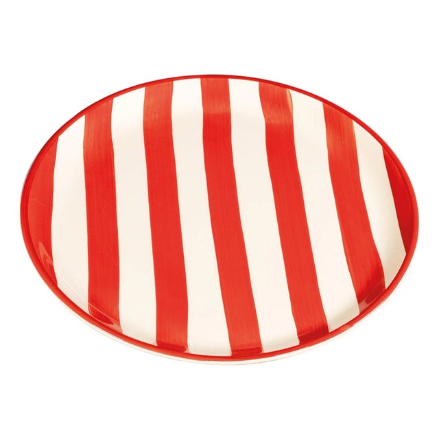 Lido Dinner Plate (Set of 4) - Red For Sale