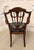 1900 - 1909 Mahogany Inlaid Desk Chair, 1900s For Sale - Image 5 of 16