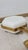 Mid-Century Modern Vintage Wall Lights in Brass and Hexagonal Glass, Set of 2 For Sale - Image 3 of 13