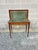 Brown Antique Federal Style Petite Sized Inlaid Flip Top Game Console Table For Sale - Image 8 of 18
