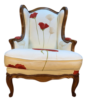 Louis XV Wingback Chair, 1990s