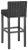 Carter Barstool in Black For Sale - Image 4 of 11