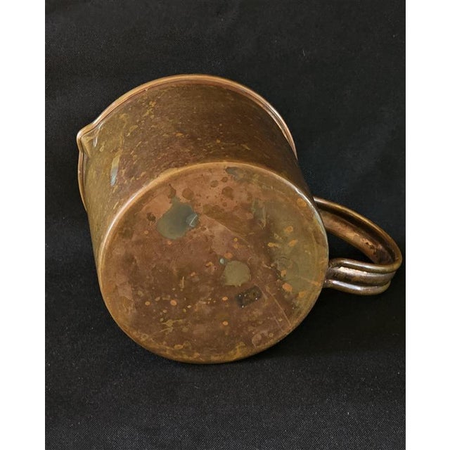 Metal Antique 19th-Century Copper Rum Cup / Naval Measuring Mug – Maritime Interest For Sale - Image 7 of 7