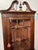 English Early 20th Century Mahogany Chippendale Style Bench Made 2 Part Corner Cupboard For Sale - Image 3 of 9