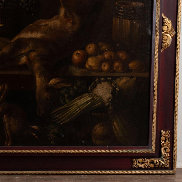 Large Original Oil on Canvas Still Life Painting From Spain For Sale - Image 14 of 18