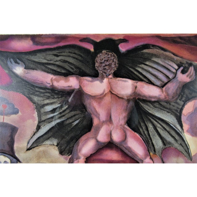 Modern Marcel Marceau, Le Troisieme Oeil (The Third Eye) plate #4, 1981 For Sale - Image 3 of 6