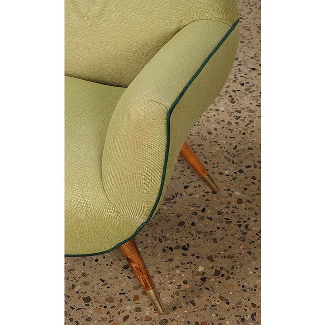 Restored Italian Love Seat, Circa 1950s For Sale In Charlotte - Image 6 of 7