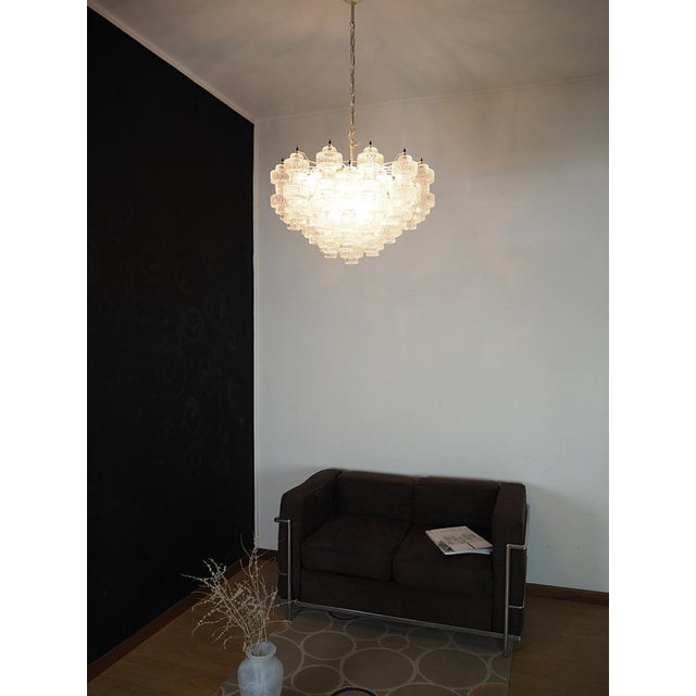 Vintage Murano Glass Chandelier, 1990 For Sale - Image 12 of 14