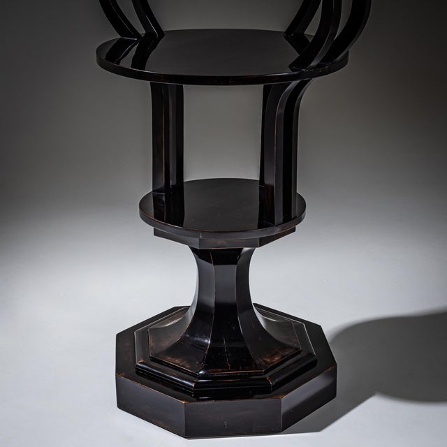 Black Ebonized Étagère, Vienna, Austria, Early 19th Century For Sale - Image 8 of 11