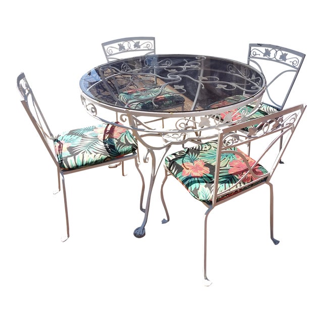 Vintage Salterini Mount Vernon Patio Dining Set Chairish