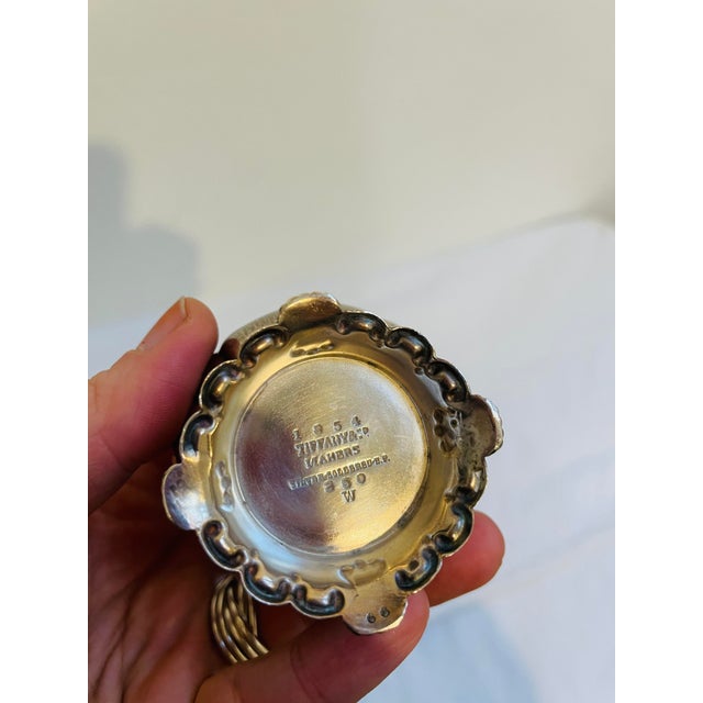 Floral Salt Shaker in Sterling Silver from Tiffany & Co., 1950s For Sale - Image 9 of 13