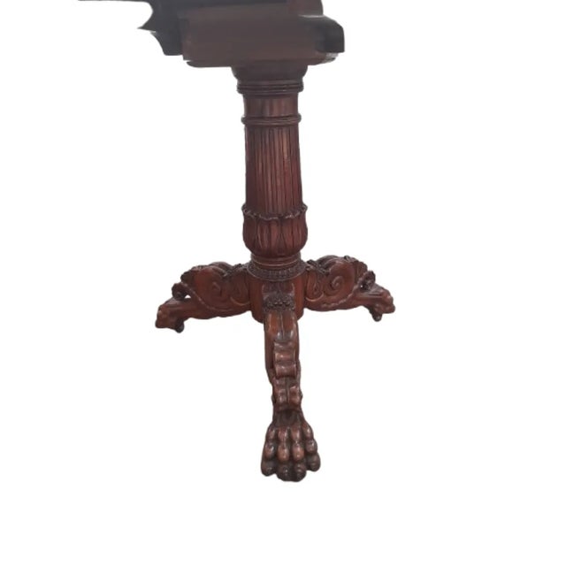 Wood Antique Sailing Table, 1850 For Sale - Image 7 of 9