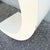 1980s Postmodern Cream Gloss Laminate Scroll Console Table For Sale - Image 5 of 8