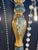 Genoese Chandelier in Painted and Gilded Wood with Eight Lights For Sale - Image 9 of 10
