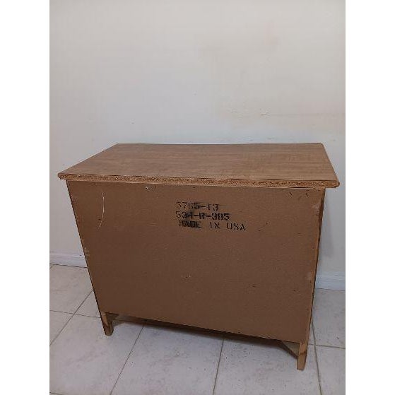 Hollywood Regency By Broyhill Buffet Server Sideboard Honey color 3 door and 2 drawer 44" W X 16" D X 30 " H