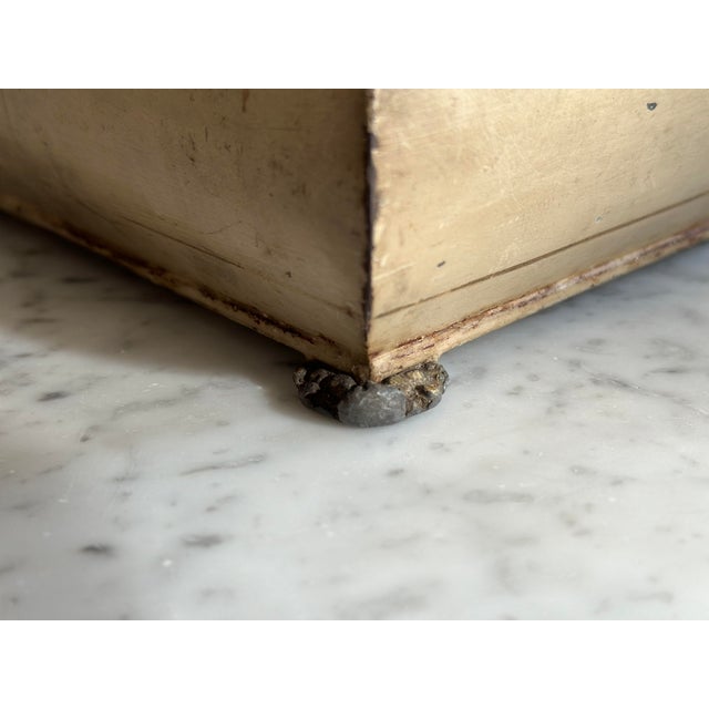 Antique French Tin Box, 1890 For Sale - Image 6 of 14