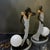 Vintageour Girls Figurine Table Lamps - a Pair For Sale - Image 4 of 5