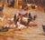 19th Century French Farmyard Oil Painting With Chickens Signed E. Coppenolle For Sale - Image 9 of 13