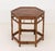 Modern Bamboo Hexagonal Occasional Table For Sale - Image 3 of 7