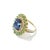 Not Yet Made - Made To Order Bochic “Orient” Blue Sapphire, Emerald & Diamond Ring Set in 18k & Silver Size 6.5 For Sale - Image 5 of 5