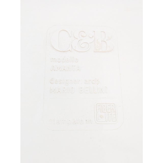 Brown Early Edition Amanta Lounge Chair by Mario Bellini for C&B Italia, 1960s For Sale - Image 8 of 9