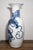 Large Antique 19th Century Qing Chinese Blue & White Foo Dog Porcelain Vase For Sale - Image 6 of 18