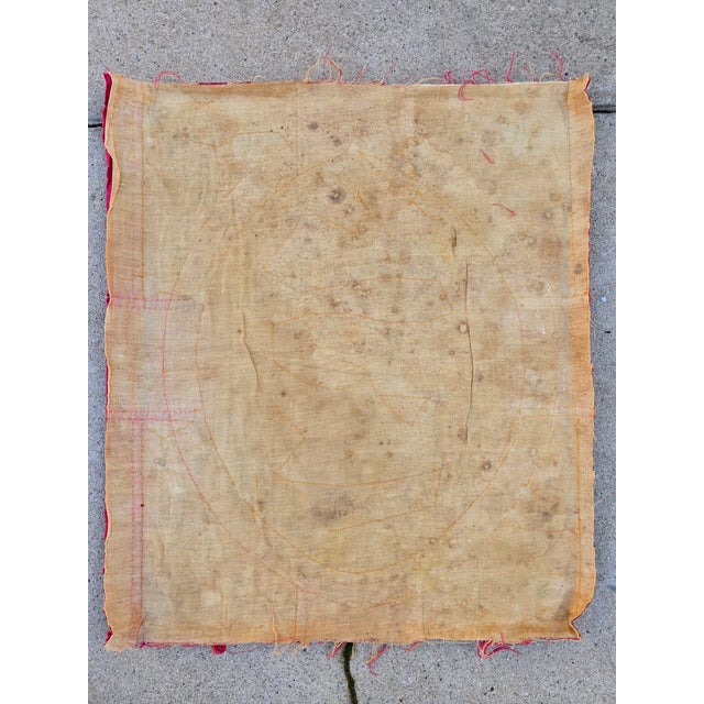 Embroidered Silk Panel of the Flagellation of Christ For Sale - Image 13 of 18