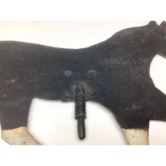 Late 19th Century Sheet Iron Running Horse Weathervane For Sale In New York - Image 6 of 8